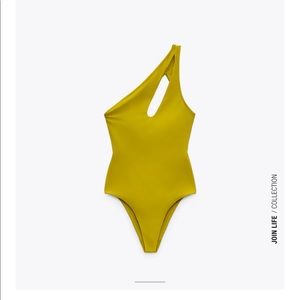 Zara - A-Symmetric cutout swim - BRAND NEW